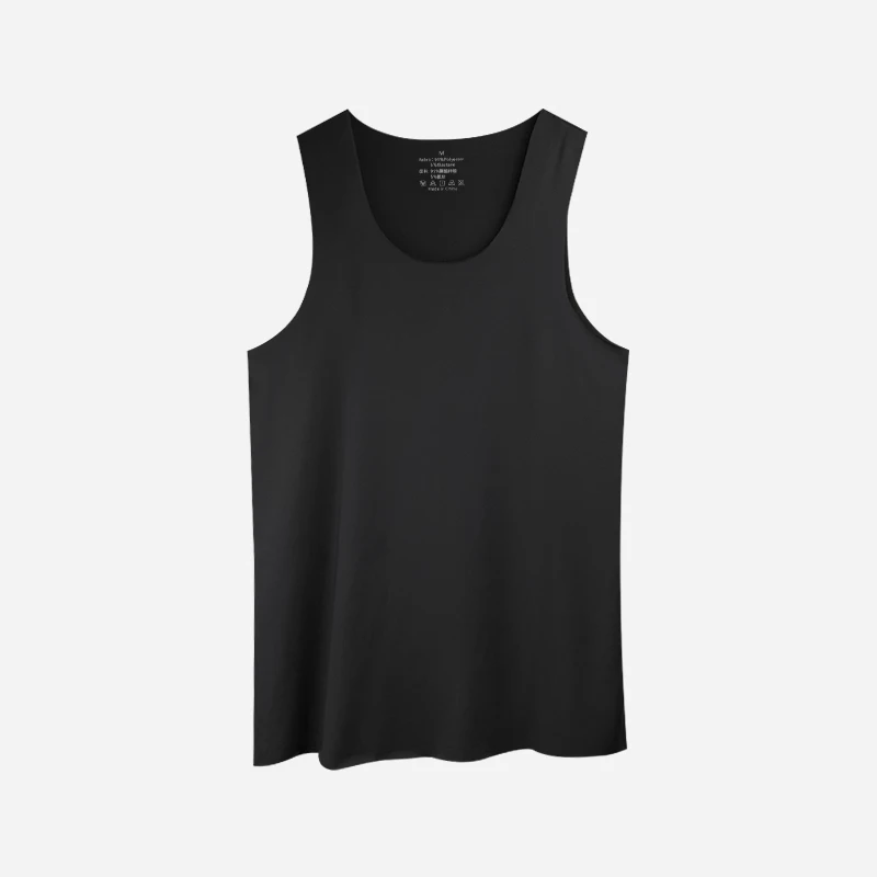 Undershirt Crew Neck - Kaos Dalam Pria Tipis U-Neck Ukuran