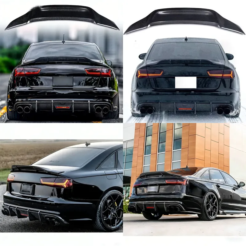 Spoiler Belakang Tipe R Serat  - Bamboo Fiber Trunk ulasan dan harga