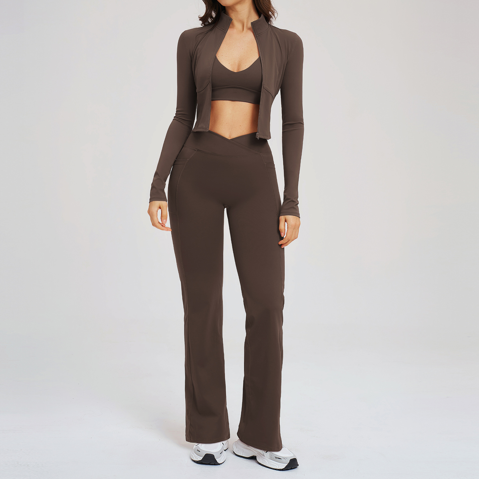 Pakaian Olahraga Yoga 3PCS Wan - Compression Long Pant ulasan dan harga
