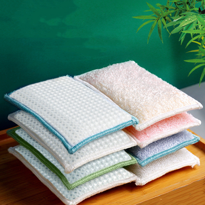 3/2 Buah Pembersih Dapur Dua S - Bamboo Fiber Trunk ulasan dan harga