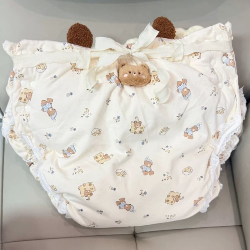 Popok Kain Motif Kartun Katun  - Boxer Brief Pack Cotton ulasan dan harga