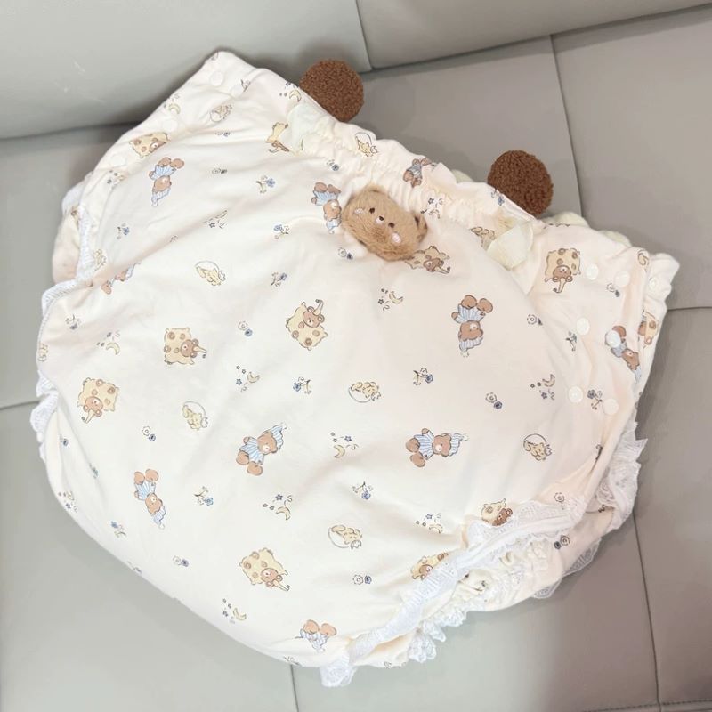 Popok Kain Motif Kartun Katun  - Boxer Brief Pack Cotton ulasan dan harga
