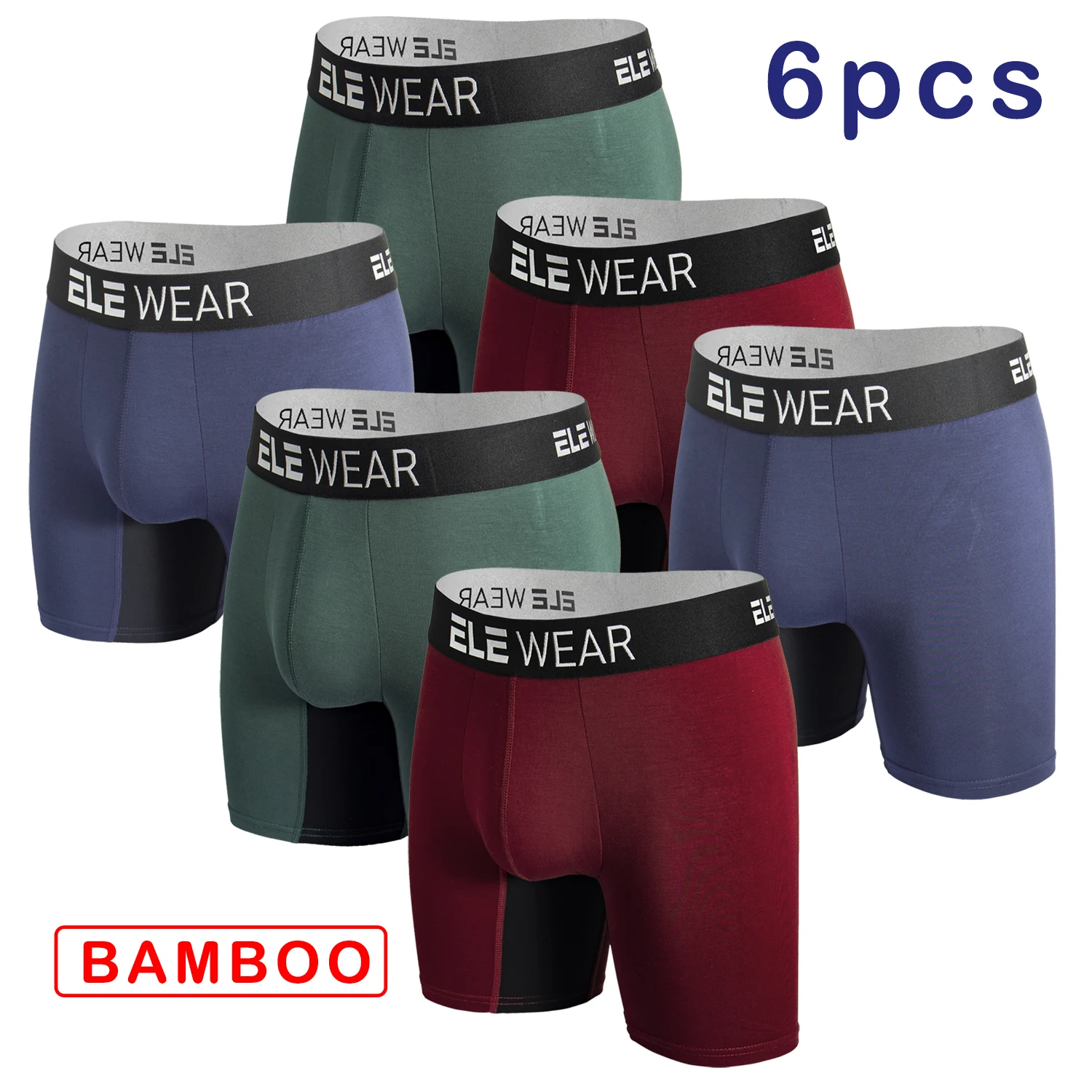 6 Buah Celana Dalam Pria Bahan - Bamboo Fiber Trunk ulasan dan harga