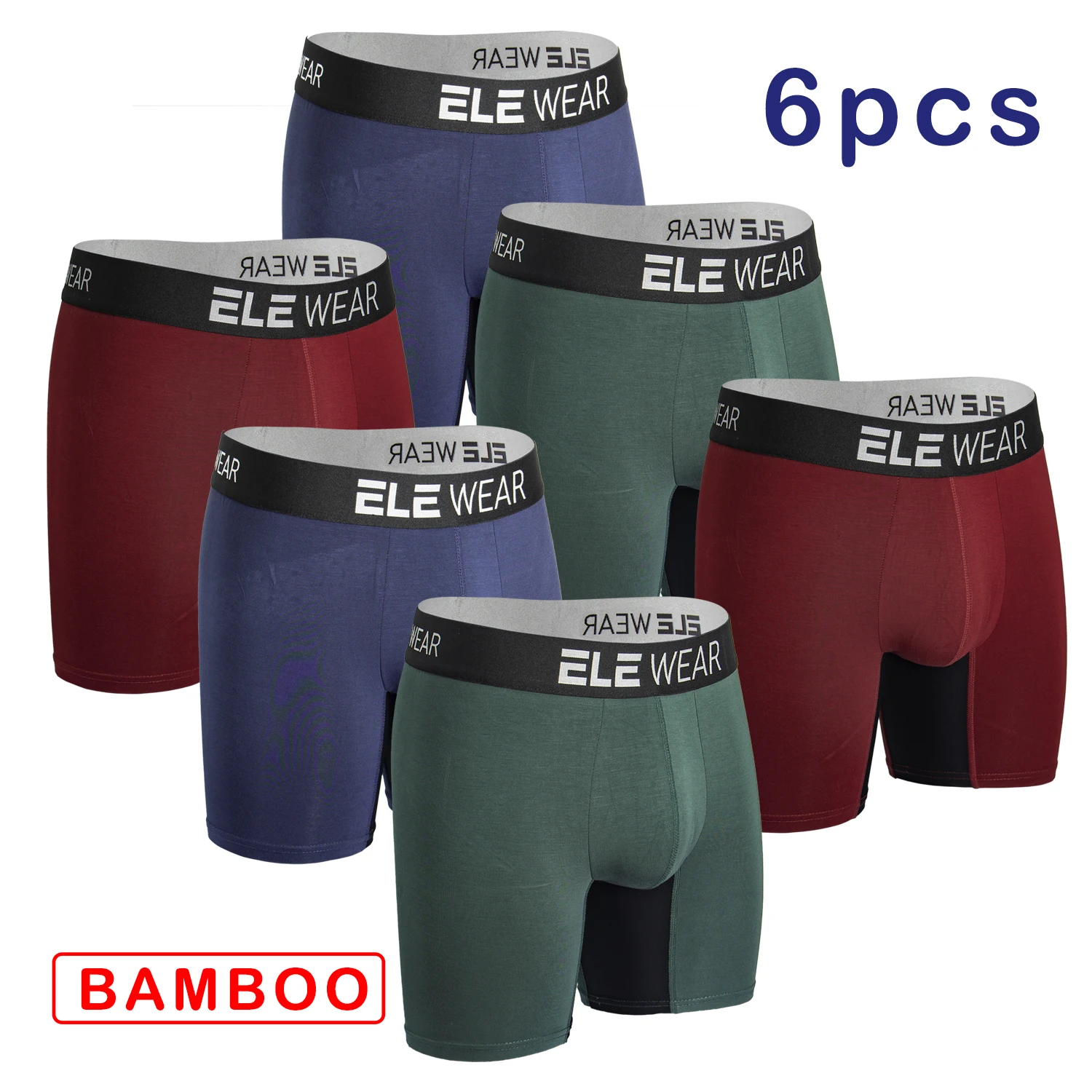 6 Buah Celana Dalam Pria Bahan - Bamboo Fiber Trunk ulasan dan harga