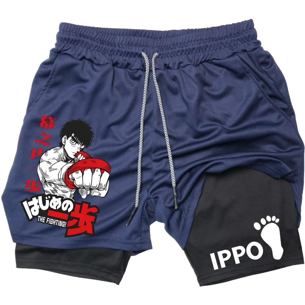 Celana Pendek Gym Anime IPPO C - Compression Shorts Athletes ulasan dan harga