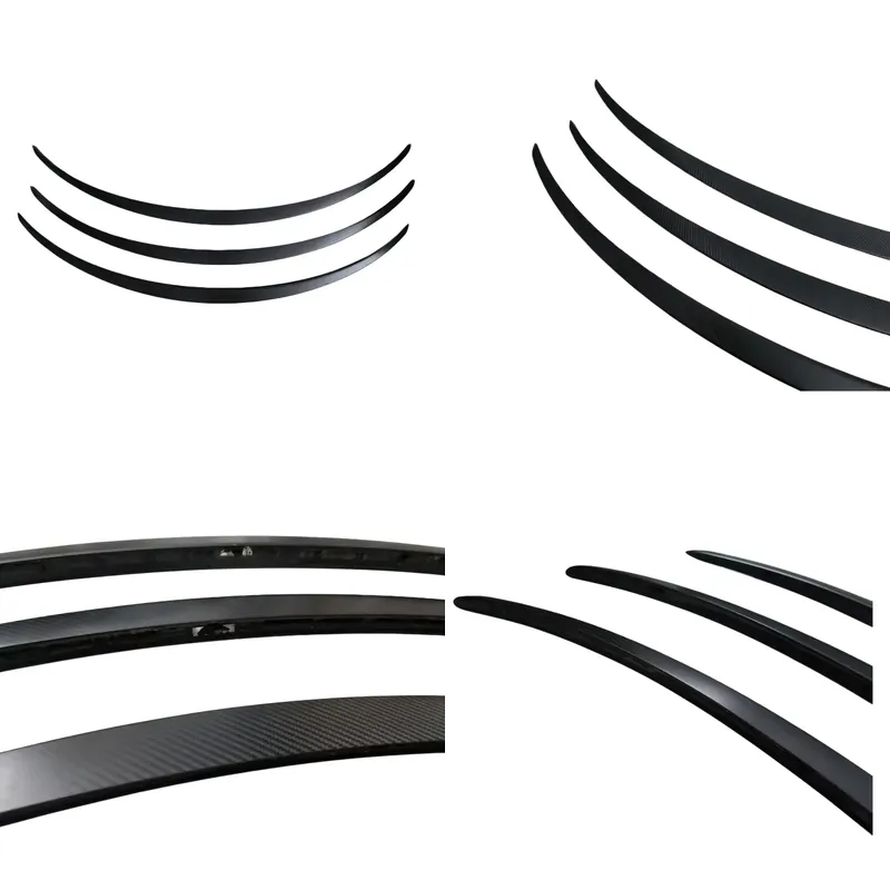 Spoiler Belakang Serat Karbon  - Bamboo Fiber Trunk ulasan dan harga