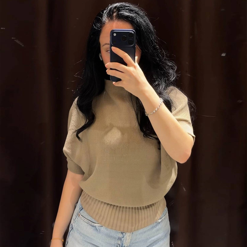 Rompi rajut bergaris pendek un - Tank Top Ribbed ulasan dan harga