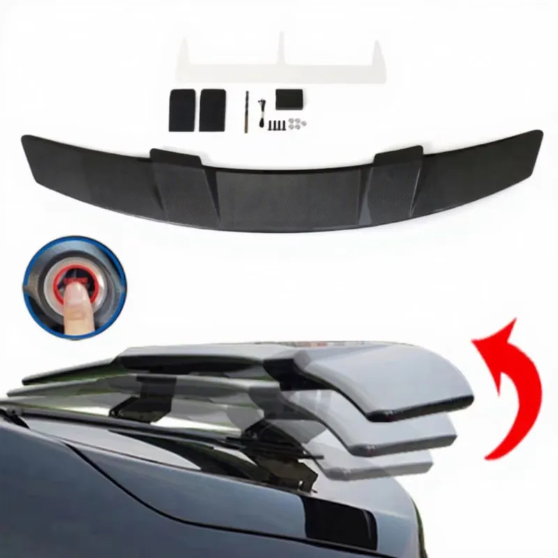 Spoiler Serat Karbon dengan Me - Bamboo Fiber Trunk ulasan dan harga