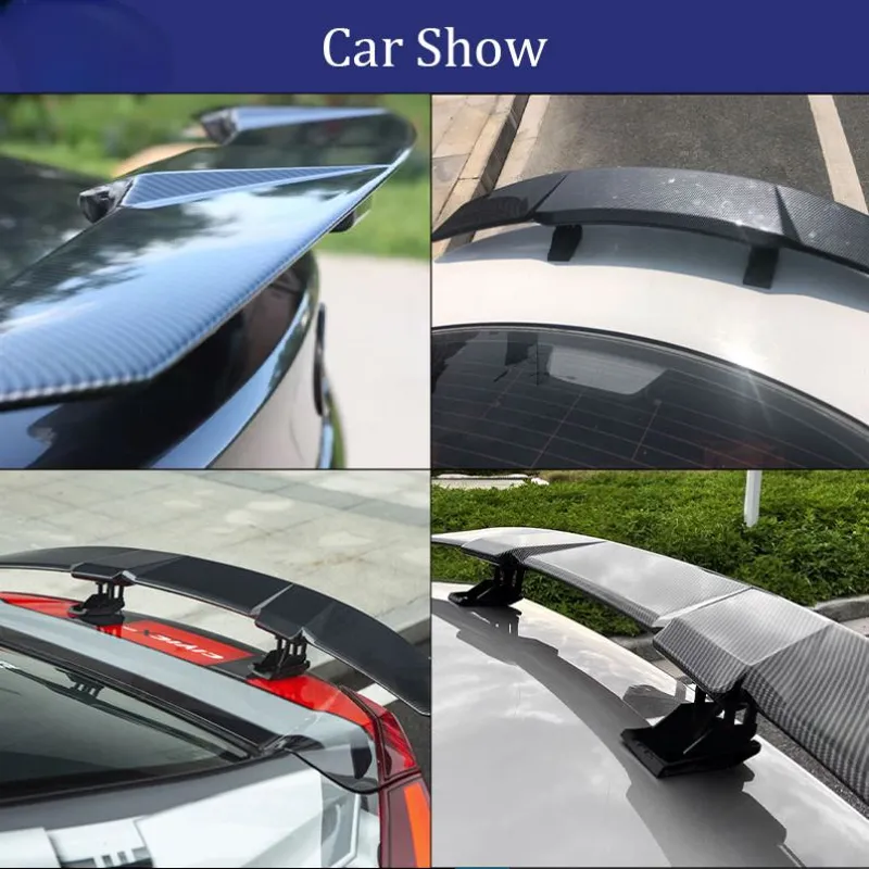 Spoiler Serat Karbon dengan Me - Bamboo Fiber Trunk ulasan dan harga