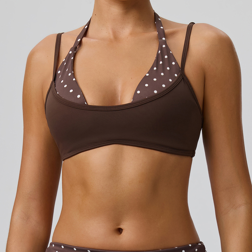 Bra Yoga Model Dua Potong Baru - Quick Dry Underwear ulasan dan harga